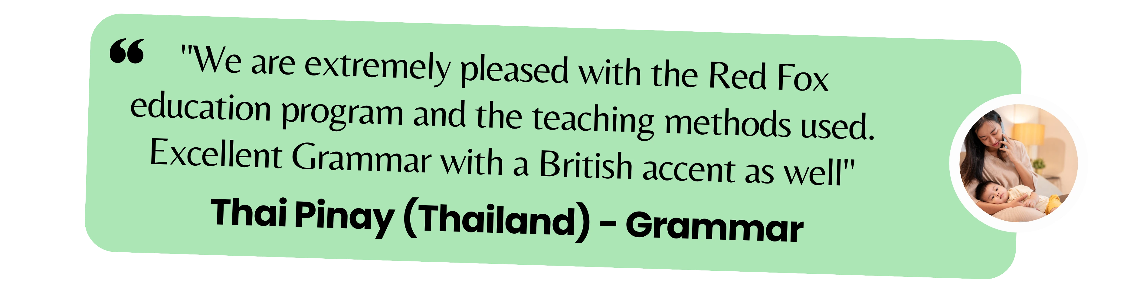 Thai Pinay - Customer feedback